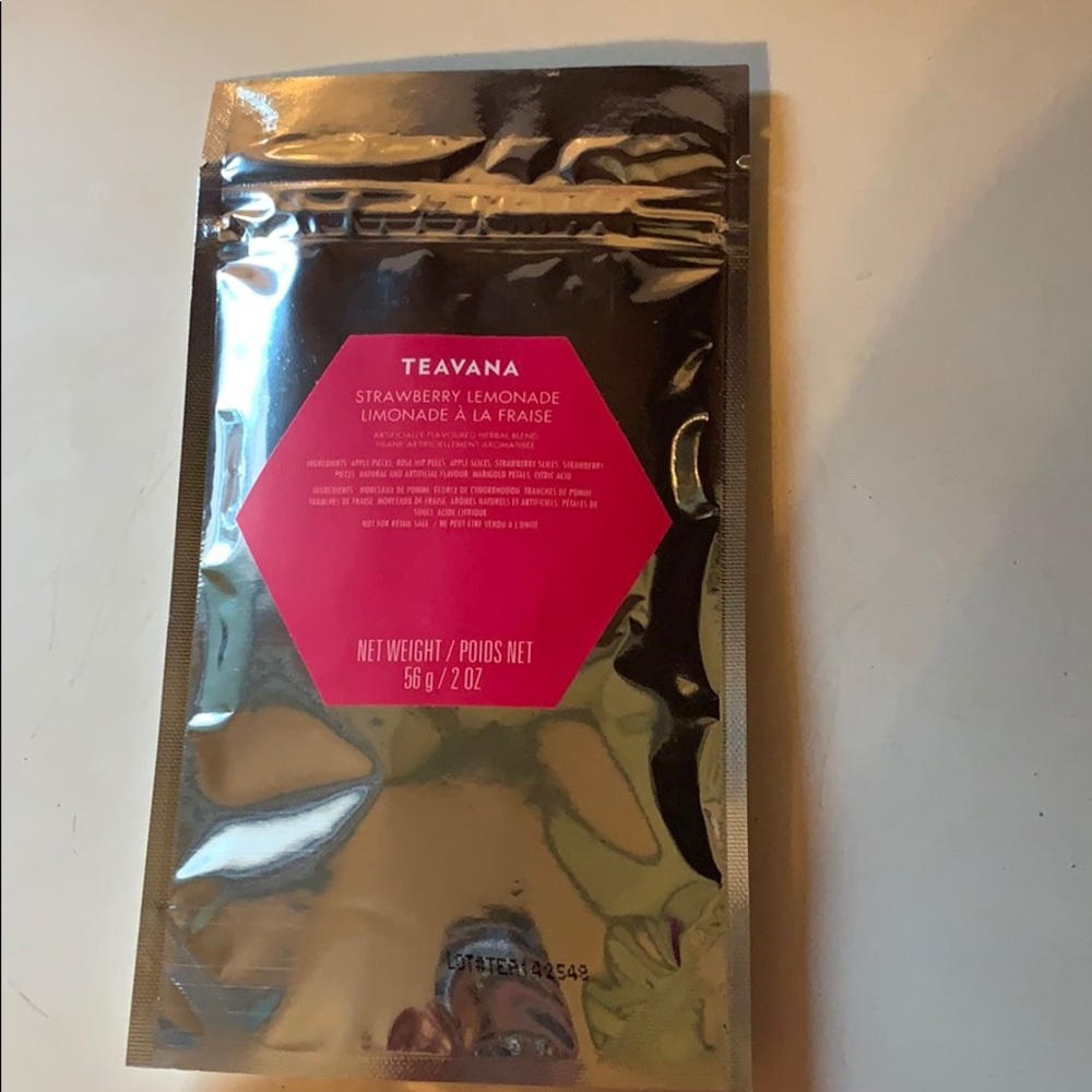 Teavana strawberry lemonade 2oz